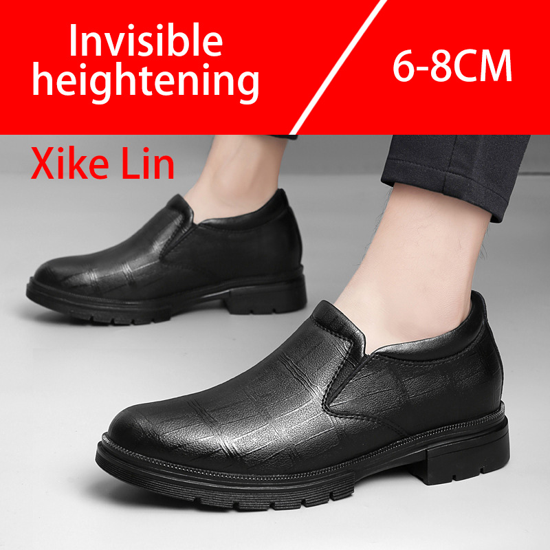 Men'S Shoes Hey Dude - Męskie skórzane buty codzienne, wygodne, z
