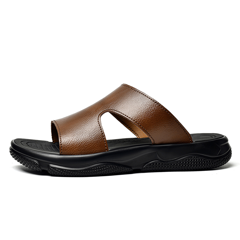 Męskie skórzane klapki z grube – Men'S Shoes Hey Dude recenzja i cena