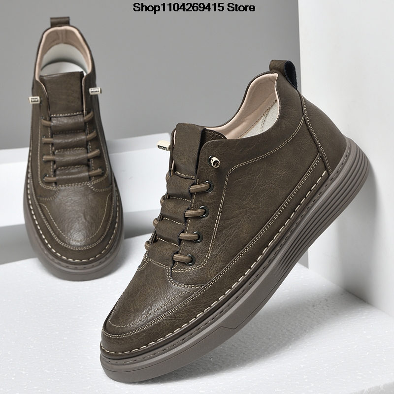 Męskie buty Oxford z wewnętrzn – Men'S Shoes With Height Increase recenzja i cena