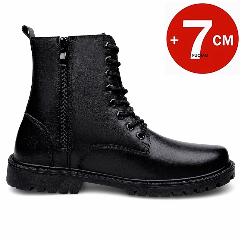 Męskie skórzane buty z ukrytym – Men'S Shoes Increase Height recenzja i cena